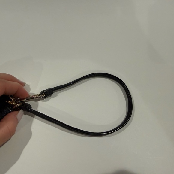 Coach Black Leather Wristlet - Picture 8 of 11